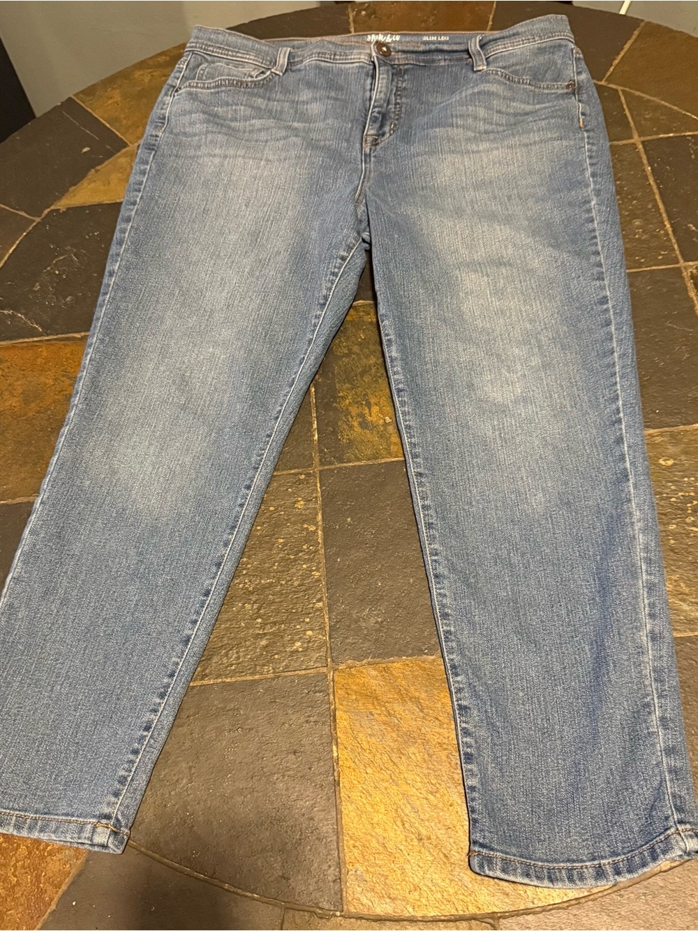 Style & Co. Light Blue Straight Leg Women's Jeans